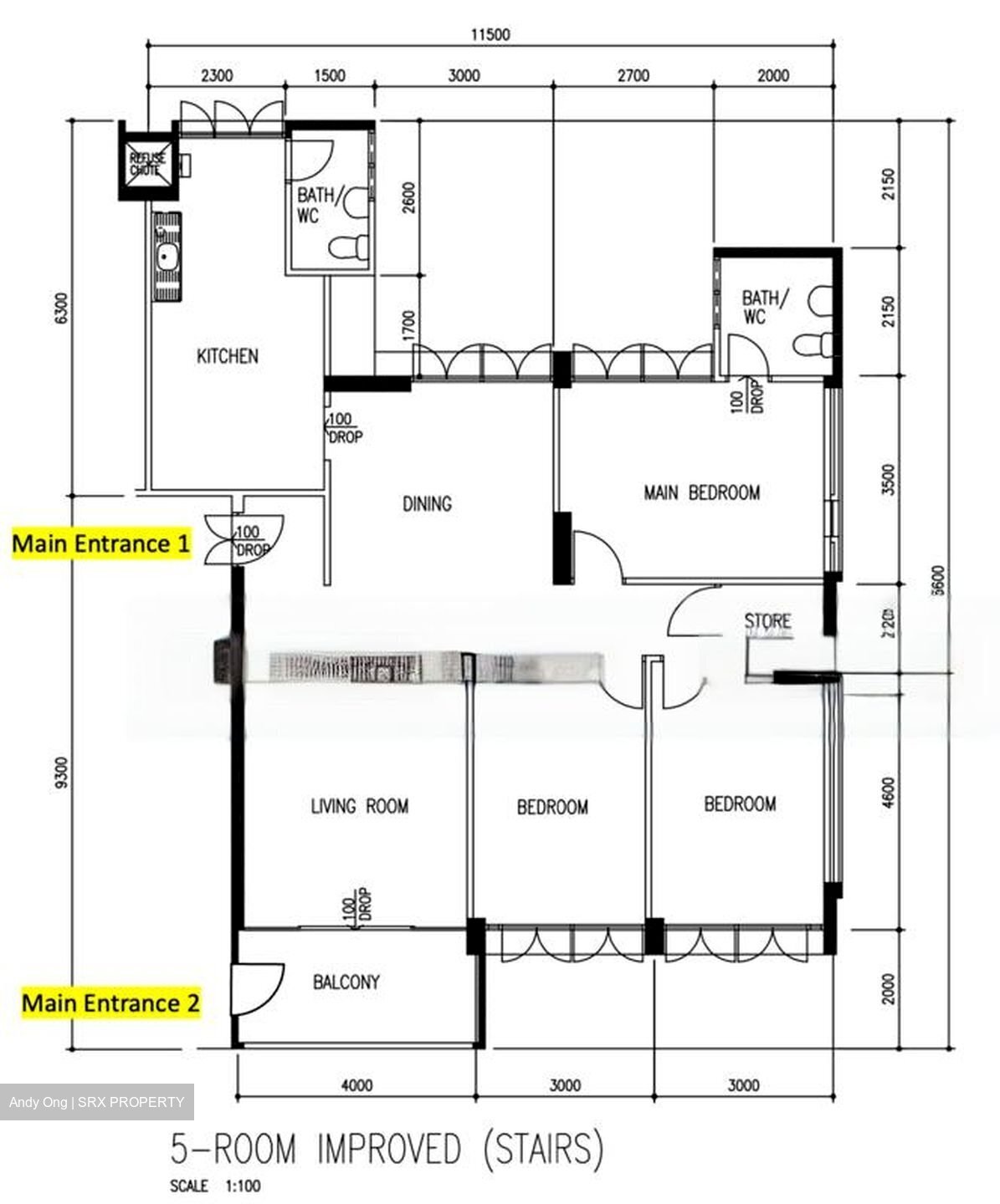 Blk 231 Yishun Street 21 (Yishun), HDB 5 Rooms #457649901